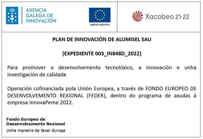 Plan de Innovacion de Alumisel SAU_EXP 003_IN848D_2022